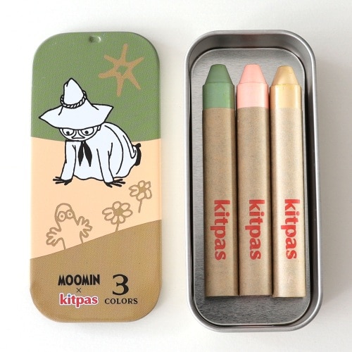 #日本理化学工業(国内販売のみ） デザイン用品 キットパスミディアム 3color スナフキン MKPB-3C-S