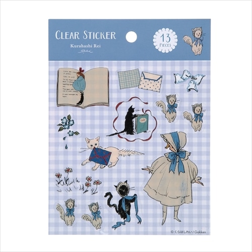 #学研ステイフル(国内販売のみ） シール くらはしれい･透明シール  おそろい CM04055