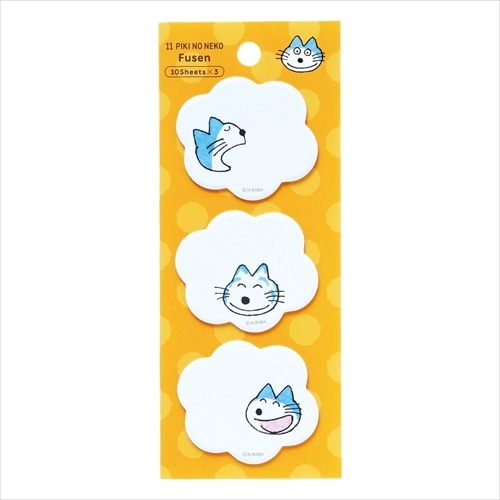 #学研ステイフル(国内販売のみ） 付箋 11ぴきのねこ･ダイカット付箋セット  オレンジ AM04877