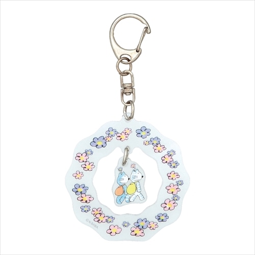 #学研ステイフル(国内販売のみ） レター 11ぴきのねこ･アクリルキーホルダー  ピンク G08803