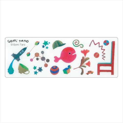 #学研ステイフル(国内販売のみ） 五味太郎･透明ブックマーカー  カバー G02829