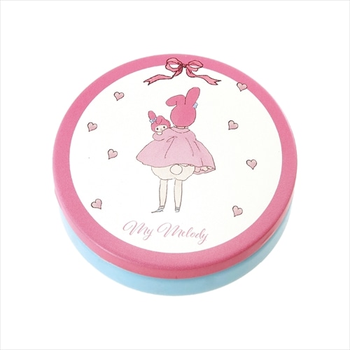 #学研ステイフル(国内販売のみ） メモ帳 サンリオくらはしれい･缶入メモ  マイメロディ･ピンク M07514