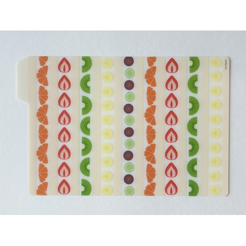 #エムディーエス 下敷き 大人のシタジキ A5 フルーツサンド SI003