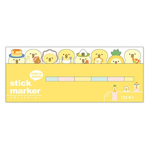 #マインドウエイブ 付箋 ピヨコマメスティックマーカー  オヤスミ 58116