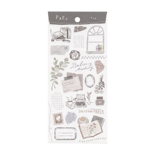 #マインドウエイブ  ページステッカー　ステーショナリー   81713