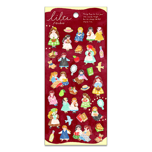 #マインドウエイブ シール リルツステッカー  ガール 82587