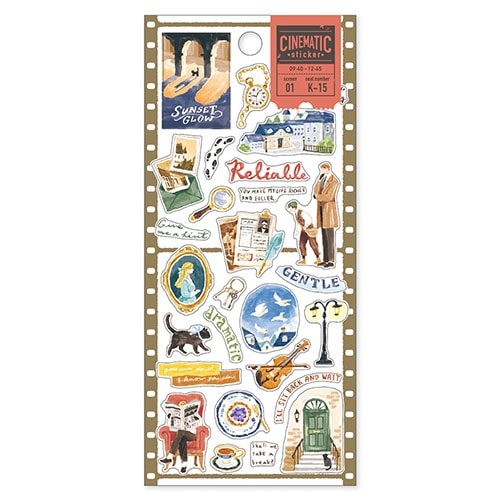 #マインドウエイブ シール シネマティックステッカー  ミステリー 82597