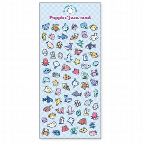 #マインドウエイブ シール ポッピンジャムシール  マリーンライフ 82608
