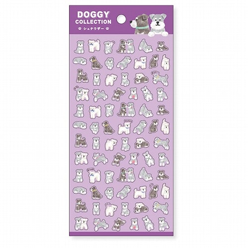 #マインドウエイブ シール ドギーコレクション  シュナウザー 82614