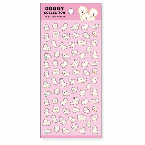 #マインドウエイブ シール ドギーコレクション  ビションフリーゼ 82616