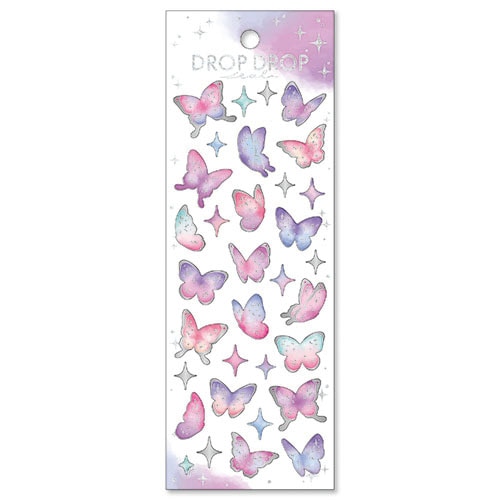 #マインドウエイブ シール ドロップドロップシール  バタフライ 82633