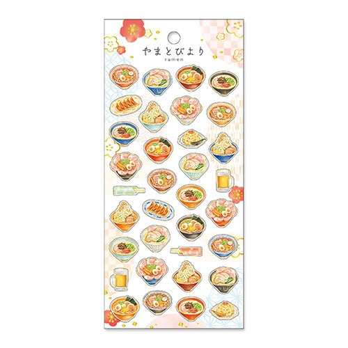 #マインドウエイブ シール ヤマトビヨリステッカー  ラーメン 82973
