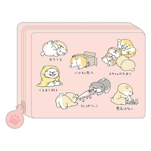 #マインドウエイブ 身辺雑貨 シバンバンポーチ  ナニゲナイムチ 95607