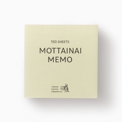 #PCM竹尾 メモ帳 MOTTAINAI MEMO  里紙-01 1750464