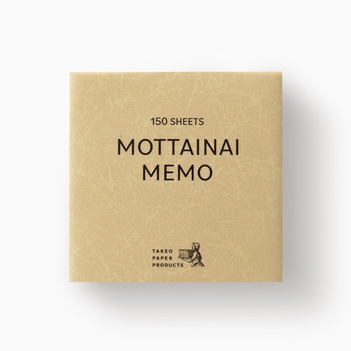 #PCM竹尾 メモ帳 MOTTAINAI MEMO 90×90mm assorted-28 1750556