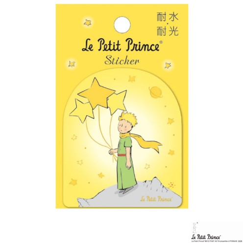 #クローズピン(国内販売のみ） シール 星の王子さまステッカー  王子さまの旅路 US84157