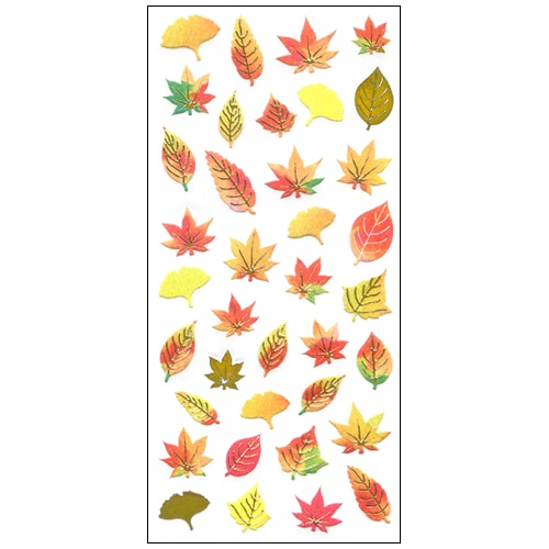 #奥山商会 シール 和風シール  紅葉（いちょう） JP844