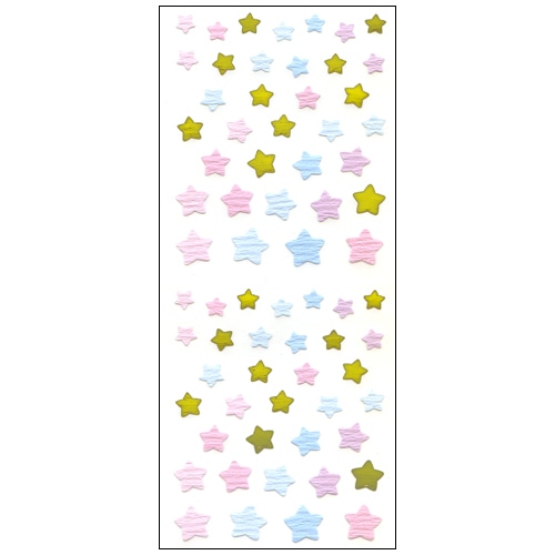 #奥山商会 シール ペーパーシール  Sun SAM 金箔スター PS205