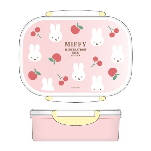 #スクエア(国内販売のみ）  ミッフィー ランチボックス 360ml 360ml ピンク BW25-7