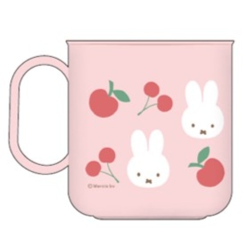 #スクエア(国内販売のみ）  ミッフィー カップ 200ml 食洗機対応 ピンク BW25-12