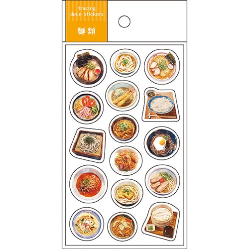 #パインブック シール トレペシール･たべもの  麺類　 t613012