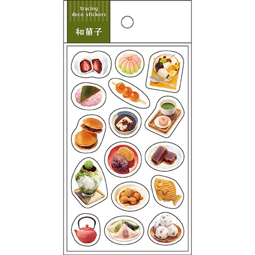 #パインブック シール トレペシール･たべもの  和菓子　 t613014