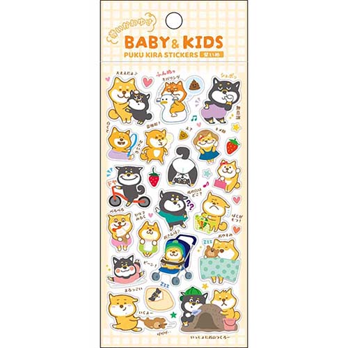 #パインブック シール BABYシール  柴いぬ t701312