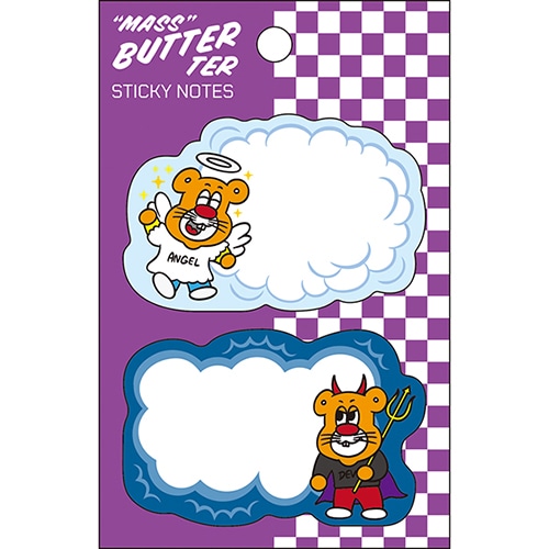 #パインブック(国内販売のみ） 付箋 バターマスター･ふせん　  天使と悪魔 u601013
