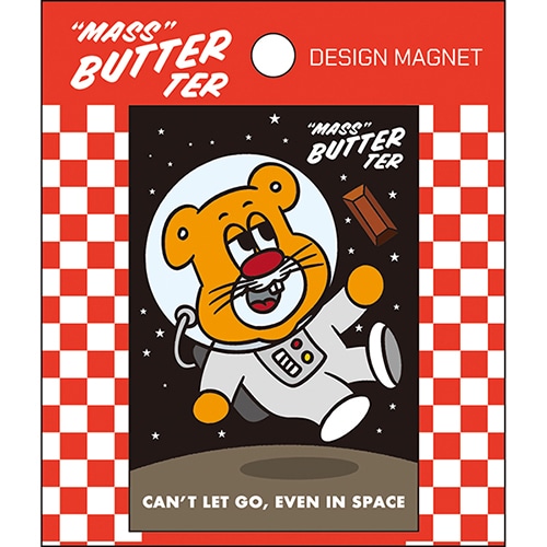 #パインブック(国内販売のみ） 事務小物 バターマスター･マグネット　  宇宙食？ u604014
