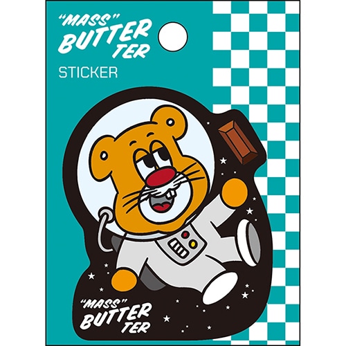 #パインブック(国内販売のみ） シール バターマスター･ステッカー  宇宙食？ u607016
