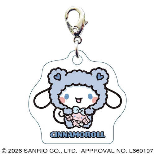 #サザンDSクリエイト(国内販売のみ） 身辺雑貨 サンリオ スリ－シ－エムチャ－ム  シナモロール･もこもこ 20533