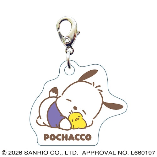 #サザンDSクリエイト(国内販売のみ） 身辺雑貨 サンリオ スリ－シ－エムチャ－ム  ポチャッコ･おひるね 20537