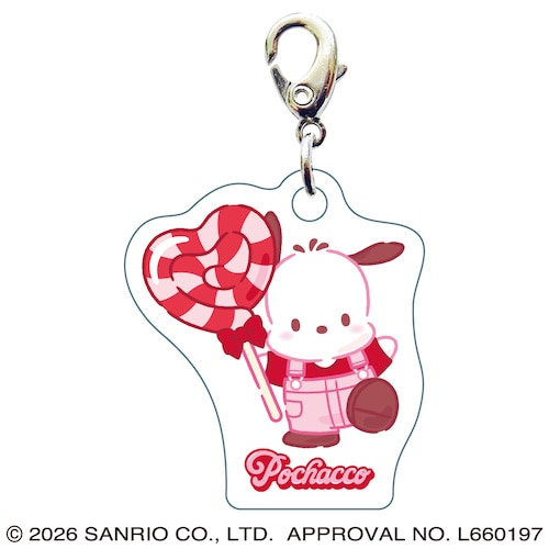 #サザンDSクリエイト(国内販売のみ） 身辺雑貨 サンリオ スリ－シ－エムチャ－ム  ポチャッコ･キャンディ 20539