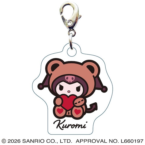 #サザンDSクリエイト(国内販売のみ） 身辺雑貨 サンリオ スリ－シ－エムチャ－ム  クロミ･くま 20545