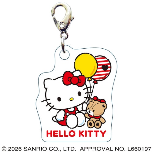 #サザンDSクリエイト(国内販売のみ） 身辺雑貨 サンリオ スリ－シ－エムチャ－ム  キティ･ふうせん 20555