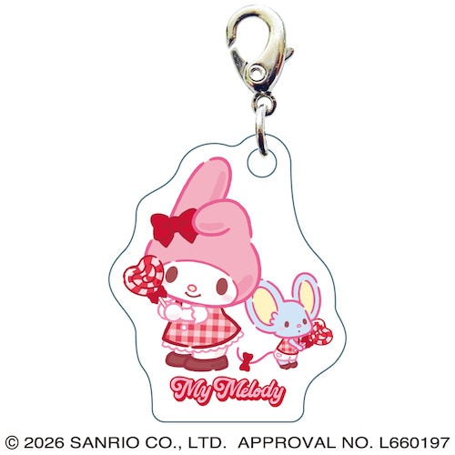 #サザンDSクリエイト(国内販売のみ） 身辺雑貨 サンリオ スリ－シ－エムチャ－ム  マイメロディ･キャンディ 20563