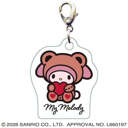 #サザンDSクリエイト(国内販売のみ） 身辺雑貨 サンリオ スリ－シ－エムチャ－ム  マイメロディ･くま 20565