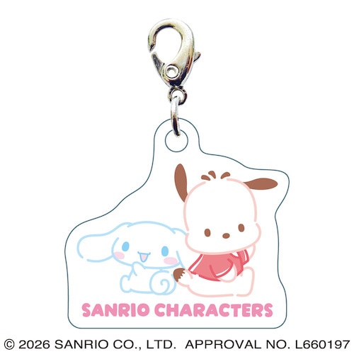 #サザンDSクリエイト(国内販売のみ） 身辺雑貨 サンリオ スリ－シ－エムチャ－ム  シナモロール･ポチャッコ･おともだち 20573