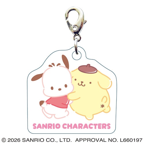 #サザンDSクリエイト(国内販売のみ） 身辺雑貨 サンリオ スリ－シ－エムチャ－ム  ポチャッコ･ポムポムプリン･おともだち 20578