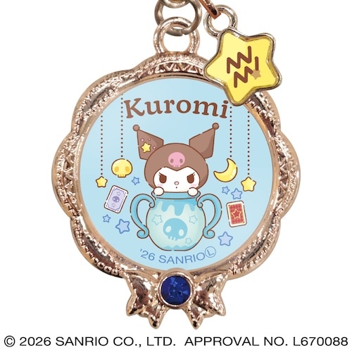 #サザンDSクリエイト(国内販売のみ） キ－ホルダ－ サンリオ星座キ－ホルダ－  クロミ･みずがめ座 20751