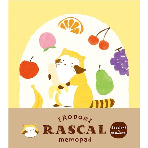#古川紙工(国内販売のみ） メモ帳 メモパッド 100枚綴 フルーツ LM394