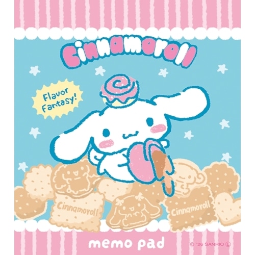 #古川紙工(国内販売のみ） メモ帳 メモパッド  シナモロール LM401