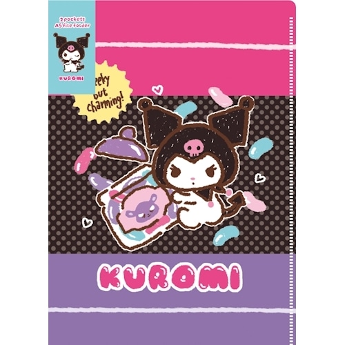 #古川紙工(国内販売のみ） ファイリング用品 クリアファイル A5･2PK クロミ QE274