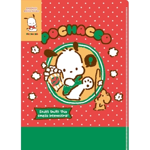 #古川紙工(国内販売のみ） ファイリング用品 クリアファイル A5･2PK ポチャッコ QE276