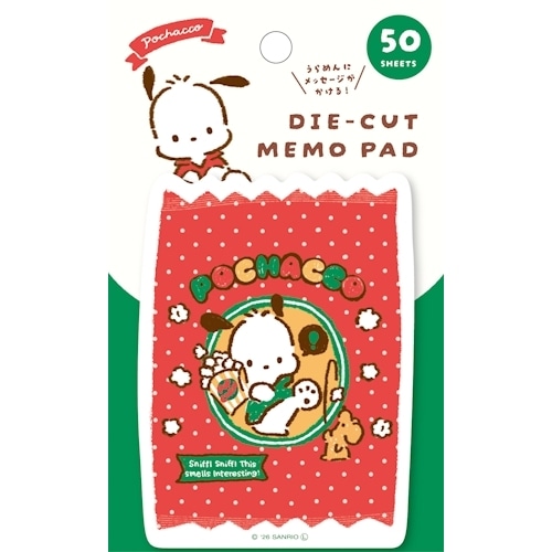 #古川紙工(国内販売のみ） メモ帳 ダイカットメモ  ポチャッコ LM410