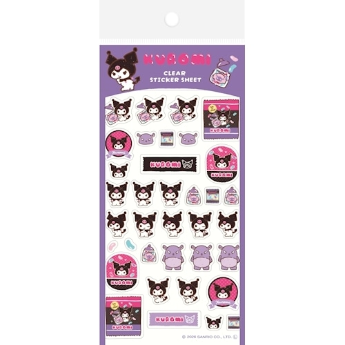 #古川紙工(国内販売のみ） シール 透明シールシート  クロミ QS381