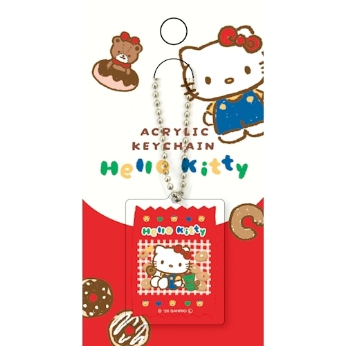 #古川紙工(国内販売のみ） 身辺雑貨 ボールチェーンアクリルキーホルダー  ハローキティ QE280