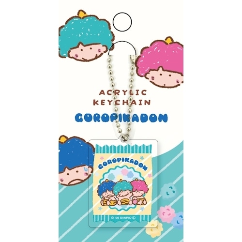 #古川紙工(国内販売のみ） 身辺雑貨 ボールチェーンアクリルキーホルダー  ゴロピカドン QE287