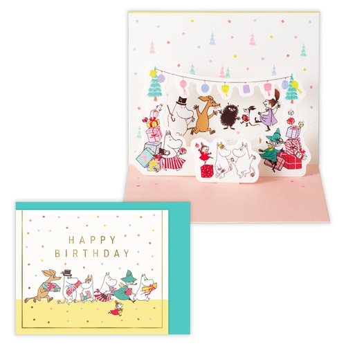 #日本ホールマーク(国内販売のみ） カード 誕生お祝い･立体バースデーラン  立体バースデーラン 850104