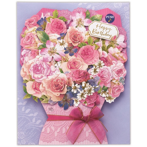 #日本ホールマーク(国内販売のみ） カード オルゴールカード･花束  花束 850272